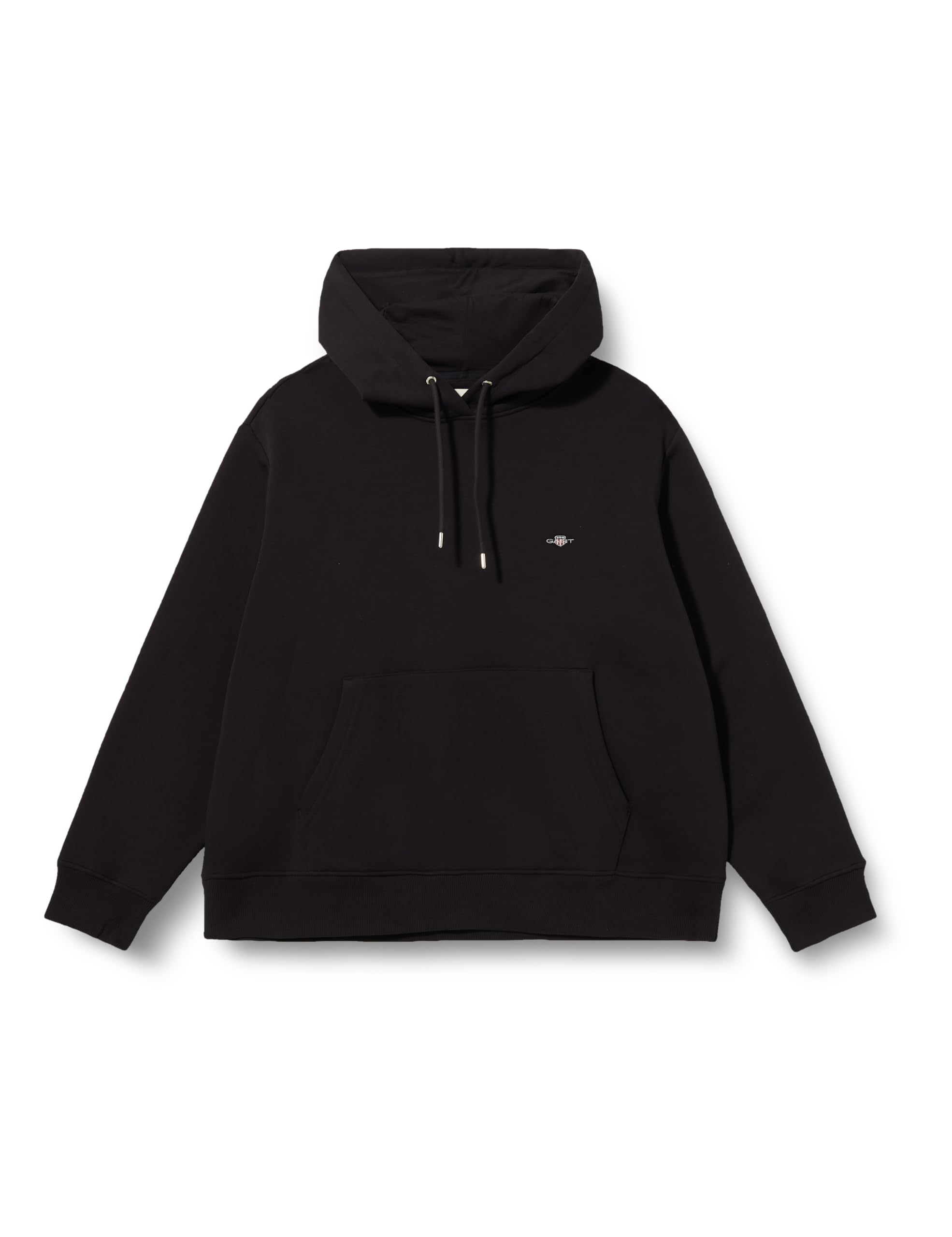 GANT Sudadera con Capucha para Mujer Shield, Negro, XXL