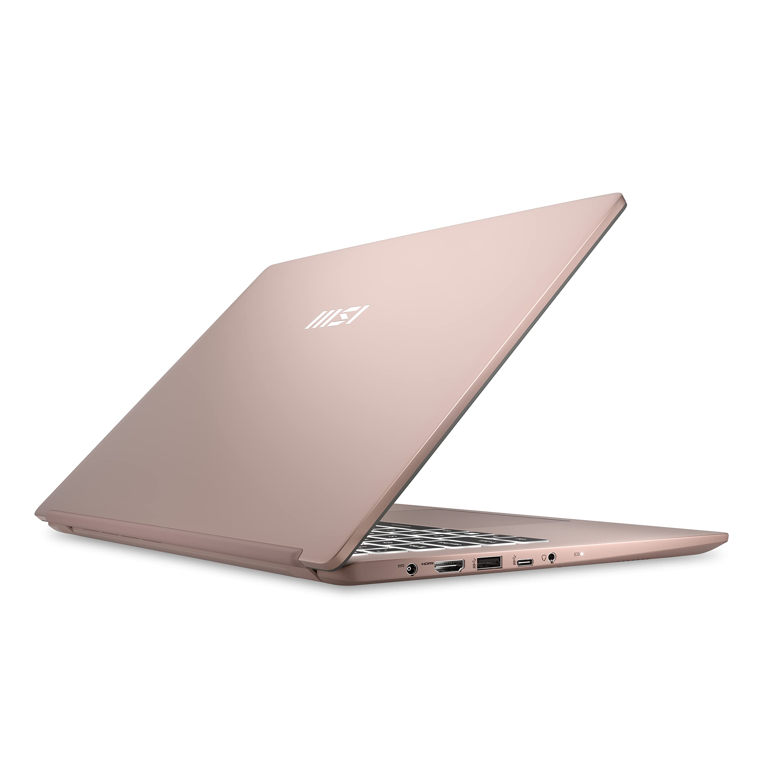 MSI Modern 14 C13M-696IT, Notebook 14" Full-HD 60Hz, Intel i5-1335U, Intel Iris Xe, 8GB RAM DDR4, 512GB SSD M.2 PCIe 3, Win 11 Home Layout Beige Rosa