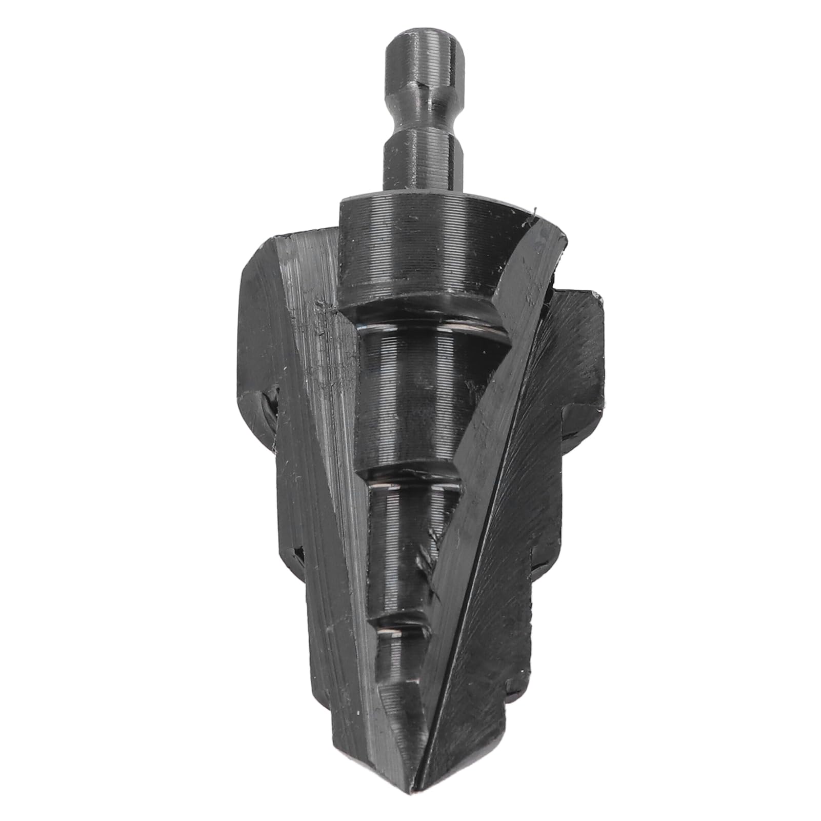 Cryfokt Pipe Reaming Drill Bit, 3 Flute HSS PPR Lifting Stepped Drill Bit Power Conduit Reamer Kit, PPR Lifting Drill Bit with Universal Hex Shank, Pipe Hole Expander for Water Pipe Tube Repair