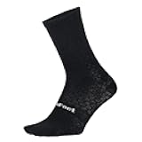 Evo Mont Ventoux Crew Socks | Lightweight Knit | Breathable | Secure Fit | For Biking, Running, & Everyday Adventures