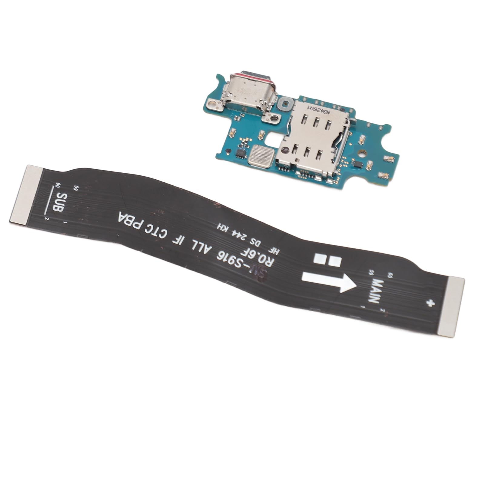 BROLEO Porta di Ricarica del Telefono Connettore Dock Connettori Scheda Dock S916U per Accessori USB Sm Adattatore Connettore Adattatore Connettore Telefonico Cavi Flessibili
