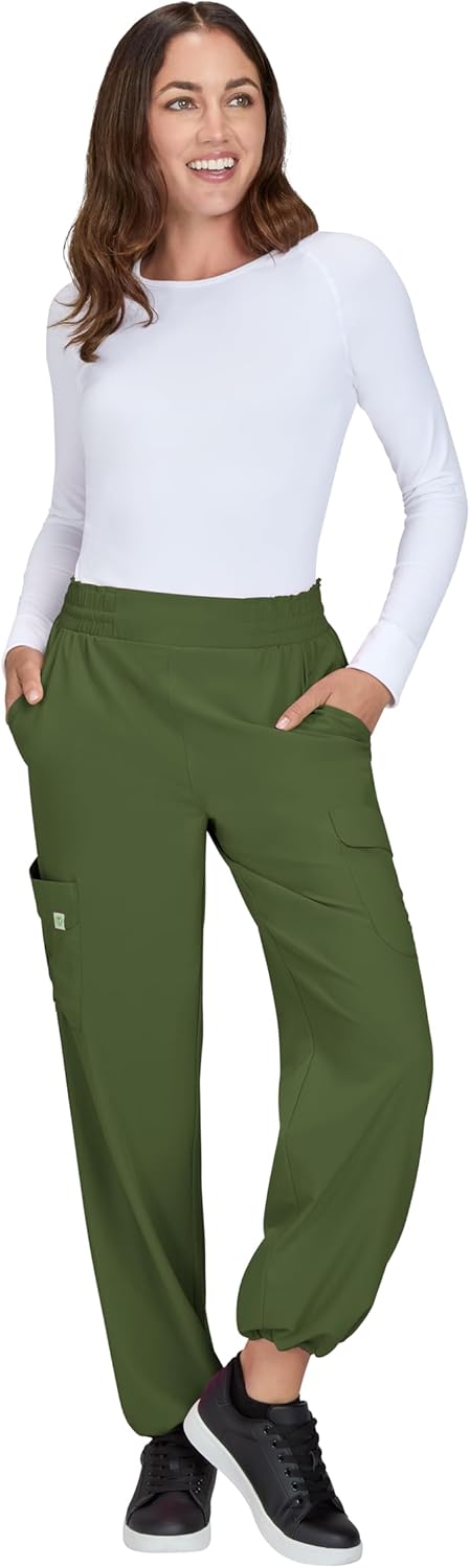 KOI Planet Ayla Women's 6-Pocket Eco-Friendly Scrub Pant
