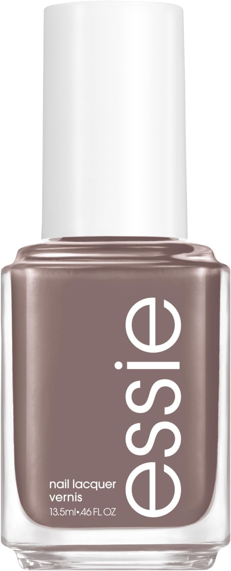 essie Salon-Quality Nail Polish, Vegan, Gray, Chinchilly, 0.46 fl oz