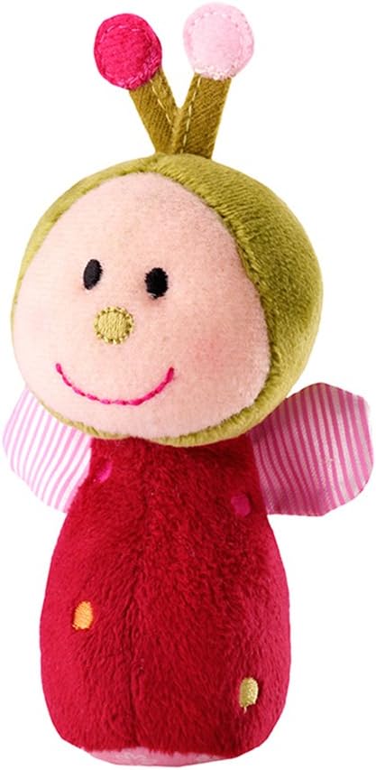 Lillputiens Liz The Ladybird Mini Rattle with Bell Sound for Ages Birth and Up