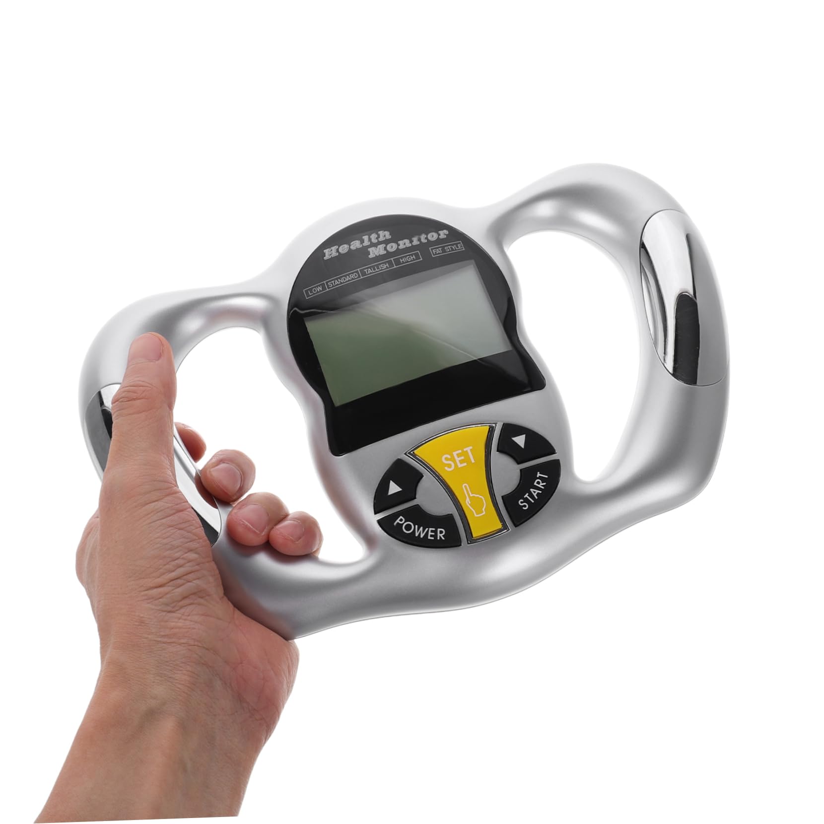 Misuratore Di Grasso Corporeo Schermo Lcd Calcolatrice Del Grasso Portatile Per Misurazione Imc Analizzatore Di Salute Domestico Leggero e Portatile