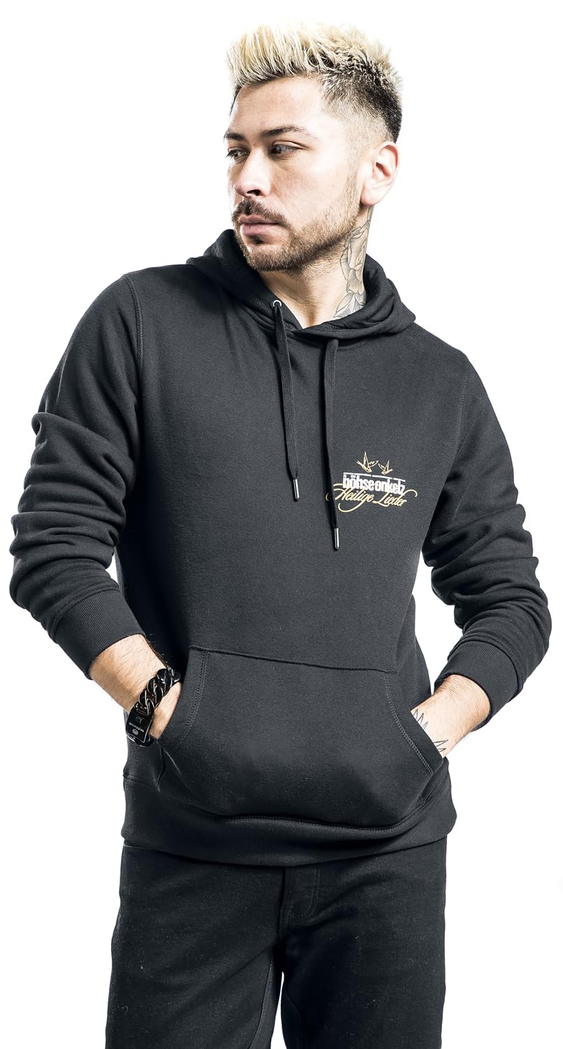 Böhse Onkelz Gehasst, Verdammt, Vergöttert Männer Kapuzenpullover schwarz Band-Merch, Bands