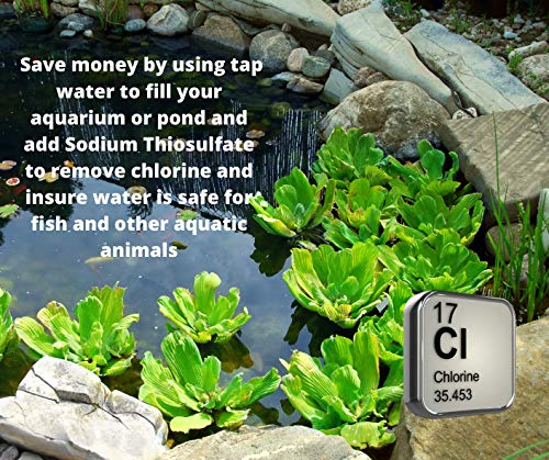 Pool Dechlorinator Sodium Thiosulfate Pentahydrate 4 Oz By Cesco Solutions - Premium Chlorine Neutralizer For Pools, Aquarium, Pond - Technical-Grade Chlorine Remover For Hot Tubs - Bulk Package #TOP3