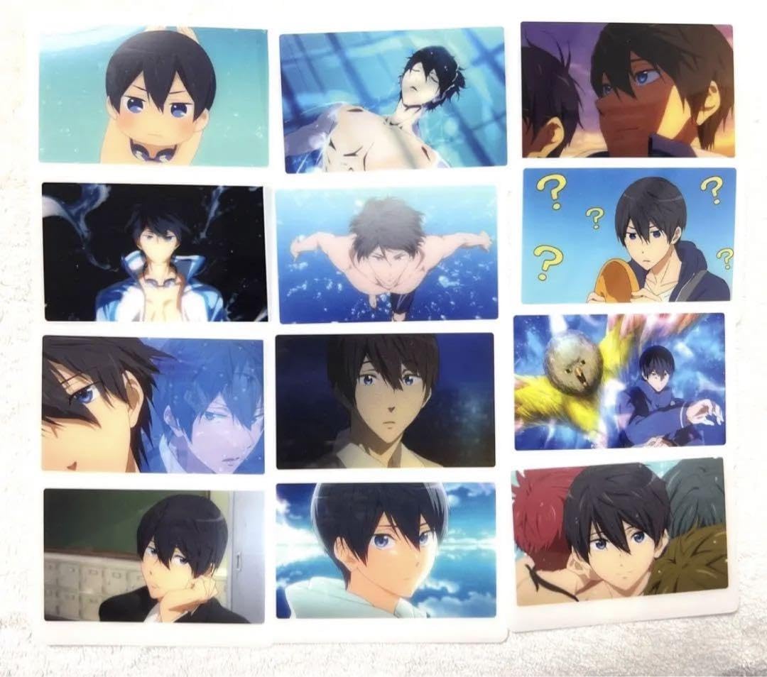 Amazon.co.jp: free ms 10周年 フォトカード 七瀬遙 12枚 : おもちゃ