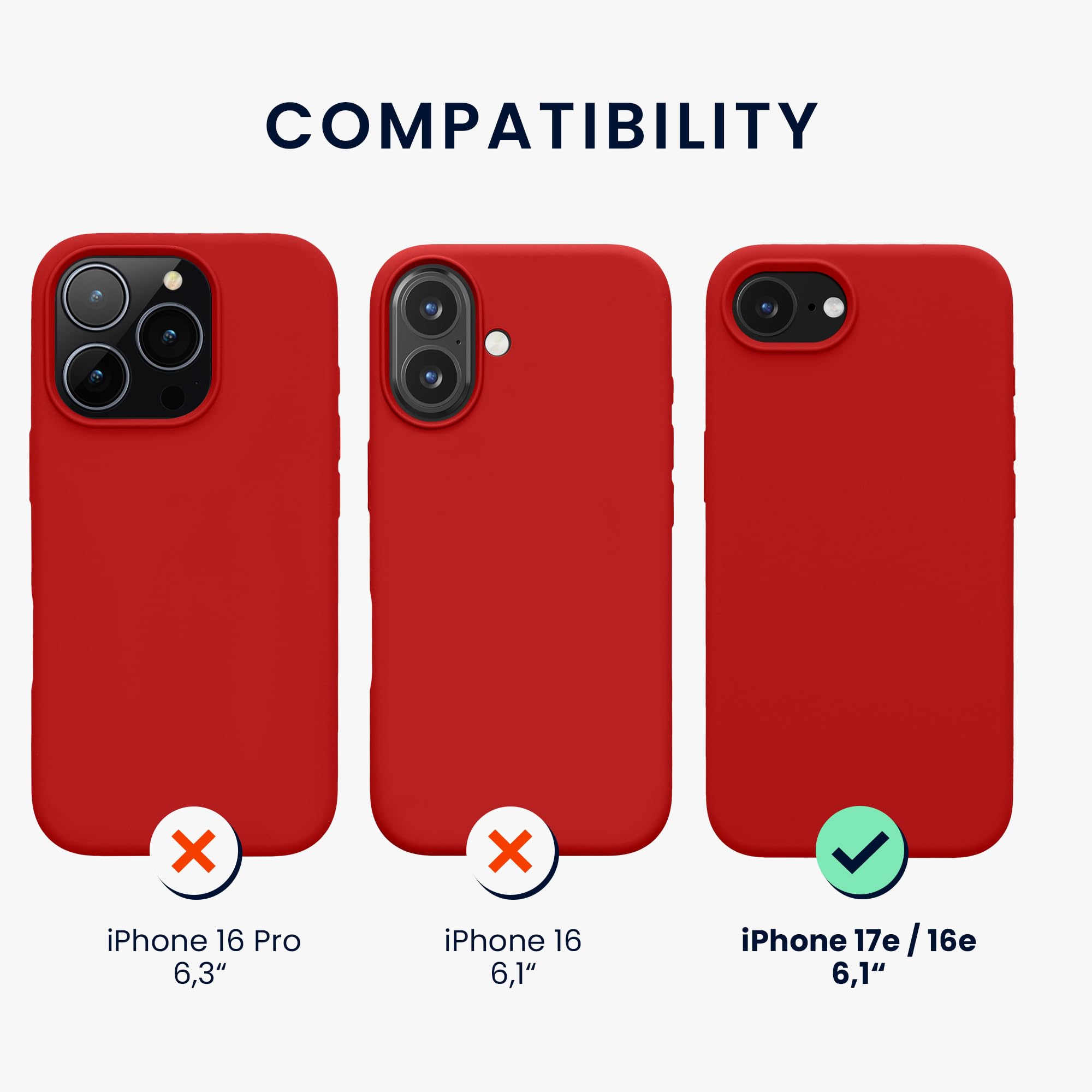 La coque kwmobile offre une protection basique et colorée pour votre iPhone.