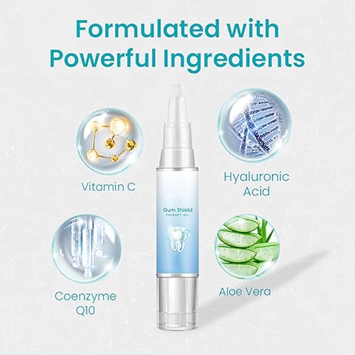 Miniatura 7 de NESLEMY - Gel de terapia con escudo de goma, gel de tratamiento instantáneo de encías, gel de goma Neslemy, gel de tratamiento de protección de las