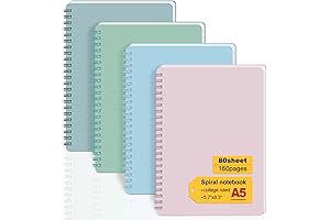 Colorful Spiral Notebook: Your Journaling Companion in Vibrant Hues