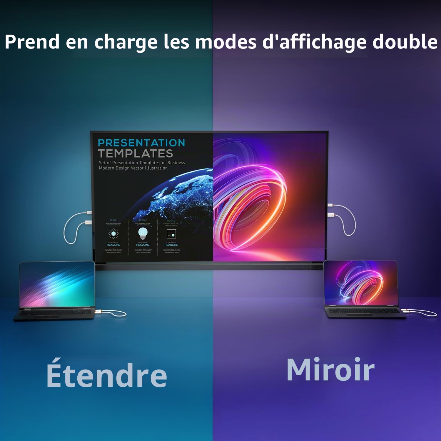 j5create Émetteur et récepteur HDMI sans Fil ScreenCast Mini