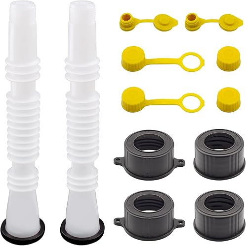 Reemplazo de boquilla de lata de gas (35 piezas de repuesto de boquilla de gasolina)