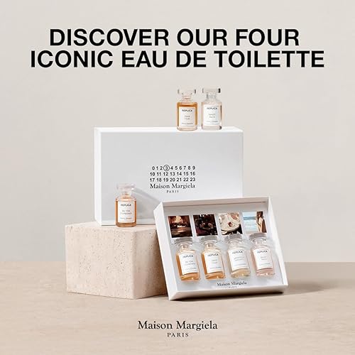 Miniatura 7 de Maison Margiela - Réplica - Juego de 4 piezas de fragancias - Con paseo por la playa, club de jazz, junto a la chimenea y delicia de la tarde - 0.24