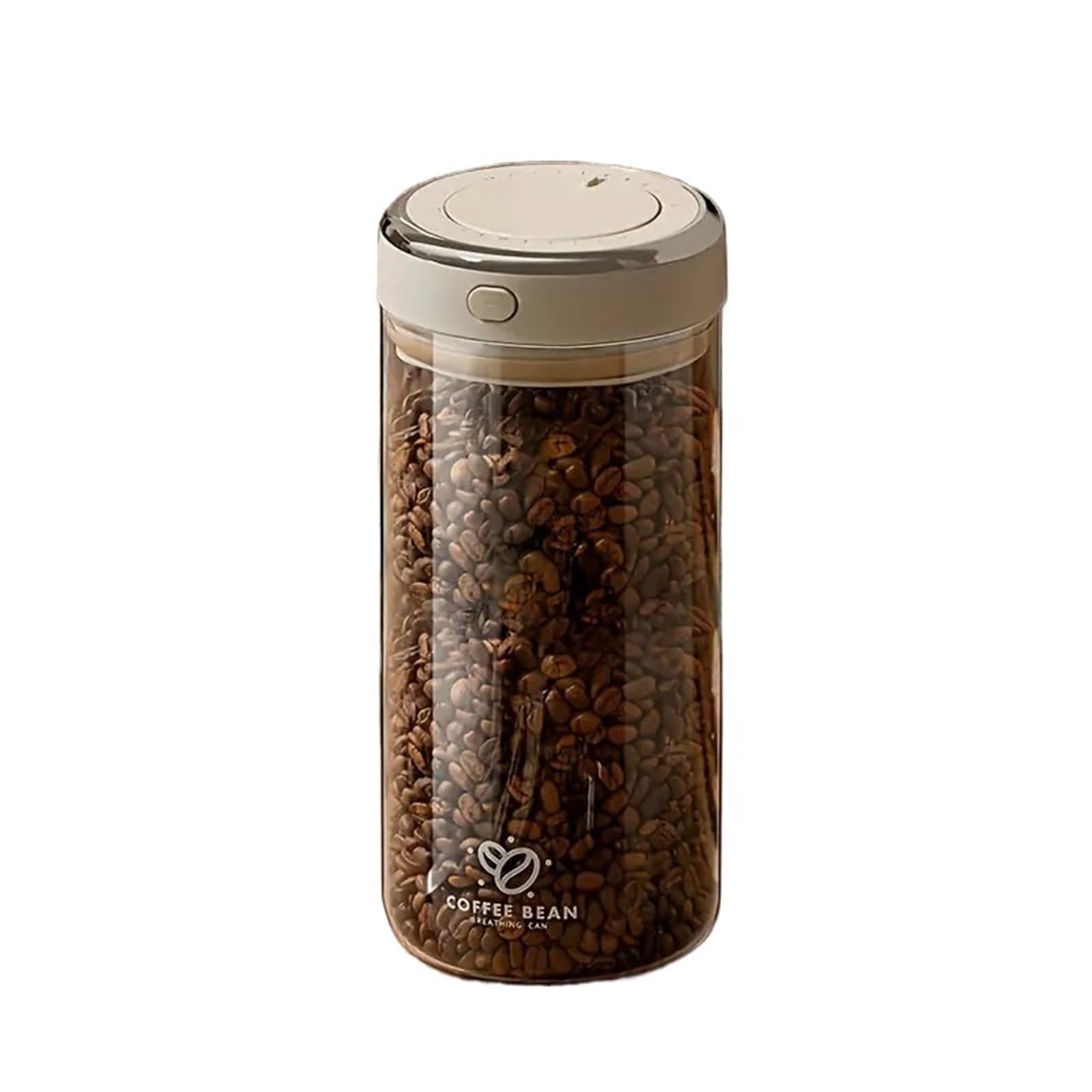 1 stücke Kaffee Bohnen Vakuum Versiegelt Tank Glas Lebensmittel Lagerung Gläser Haushalt Feuchtigkeit-beweis Luftdichten Behälter für Lebensmittel Konservierung(1700ml)