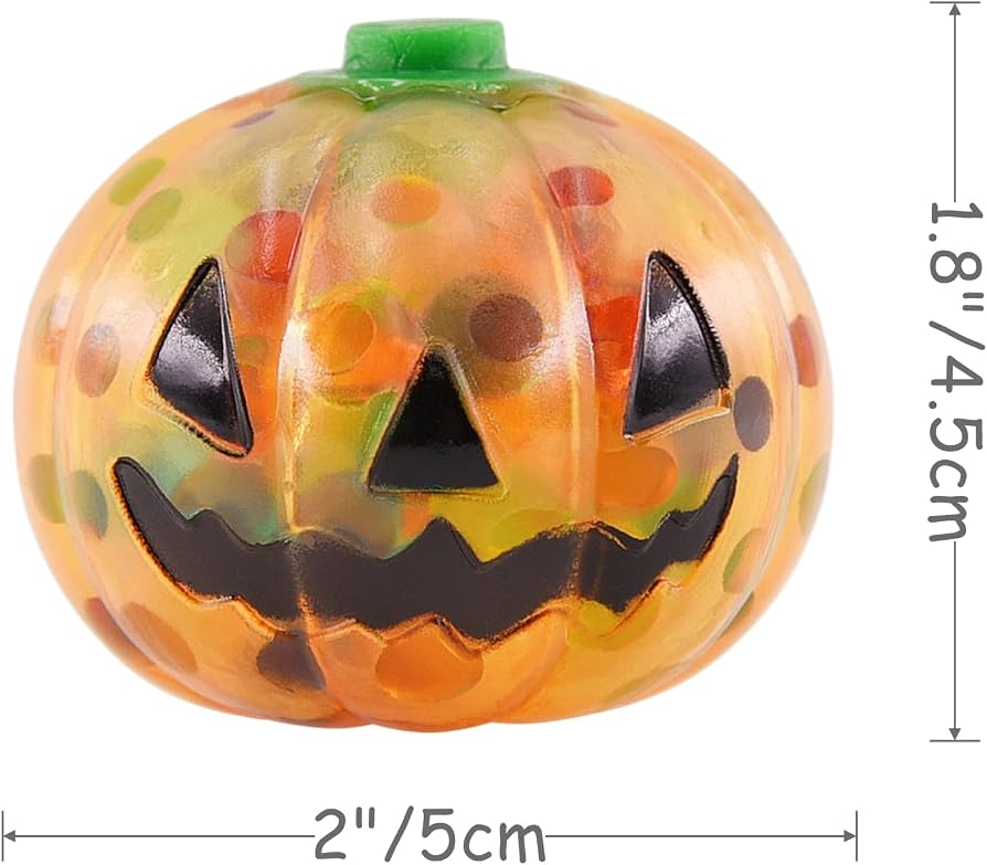Eavotoy Paquete de 12 calabazas de Halloween, bolas antiestrés, juguetes para la ansiedad, juguetes esponjosos, juguetes para fiestas de Halloween, bolsas de golosinas de Halloween, regalos Eavotoy Paquete de 12 calabazas de Halloween, bolas antiestrés, juguetes para la ansiedad, juguetes esponjosos, juguetes para fiestas de Halloween, bolsas de golosinas de Halloween, regalos