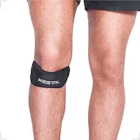 Kestal Suporte Sub Patelar joelheira Preto, Único