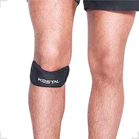 Kestal Suporte Sub Patelar joelheira Preto, Único
