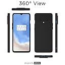 Pikkme OnePlus 7T Back Cover Camera Protection Shockproof Soft Matte Silicone Back Case for OnePlus 7T (Black) gallery image