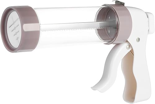 Miniatura 8 de Juego de glaseado y fabricación de galletas, prensa de galletas y glaseado de tartas, juego de decoración con pistola de glaseado, kit de cortador