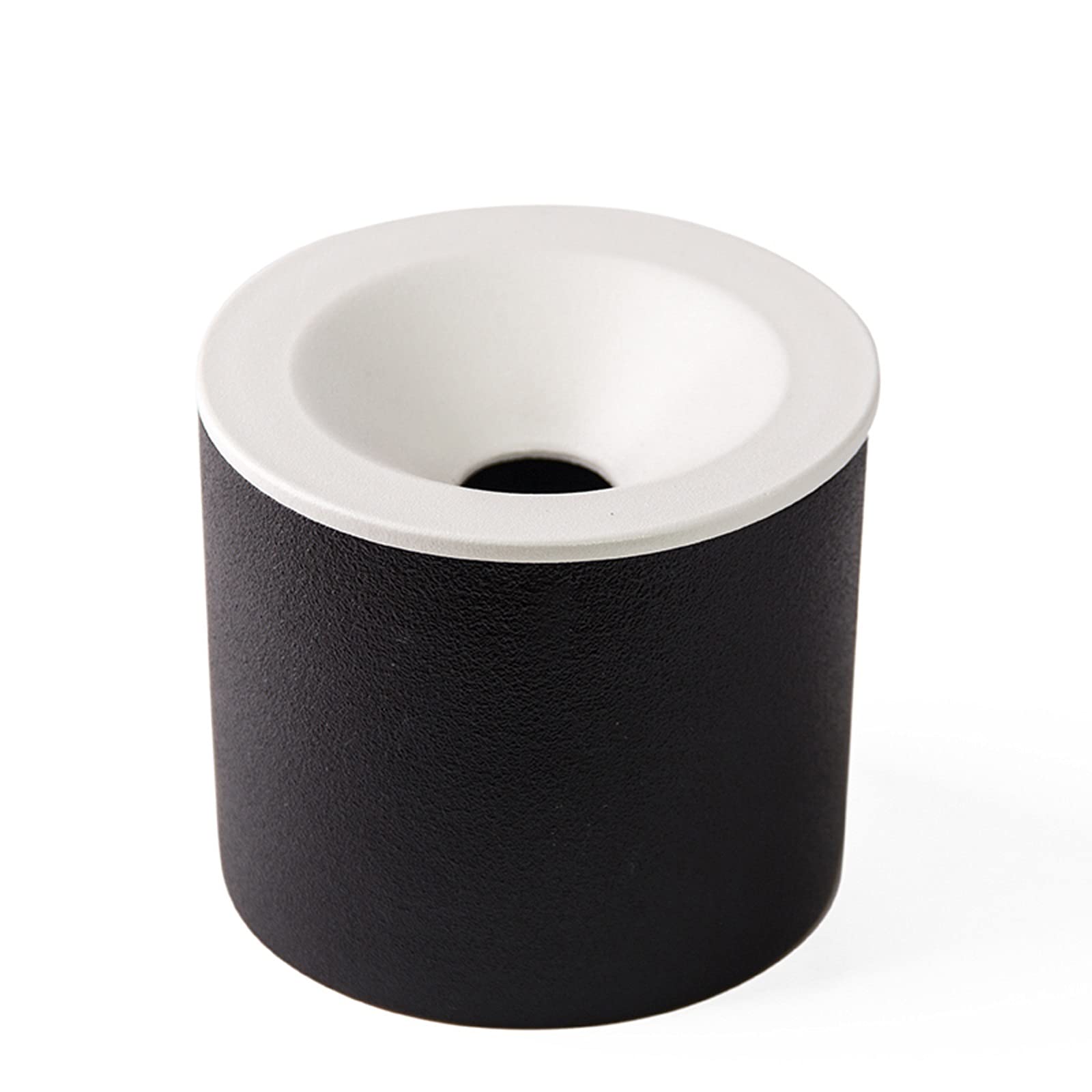 ashtray, Desktop Ashtray Ceramic with Lid Windproof Funnel Large Office Atmosphere Simple(I)