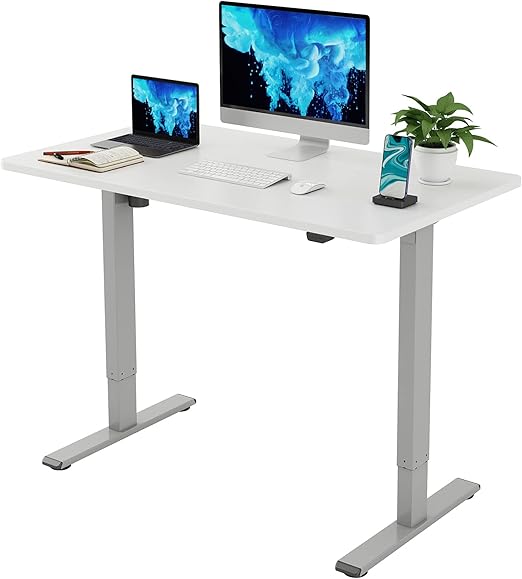 FLEXISPOT EC1 Adjustable Desk 48 x 30 Inches Stand Up Desk