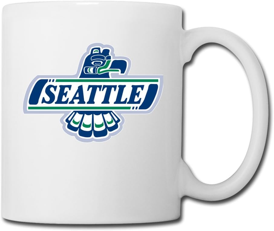 White SEATTLE THUNDERBIRDS Sab04Fl Ceramic Mug Cup 11oz Unisex Printed On Both Sides
