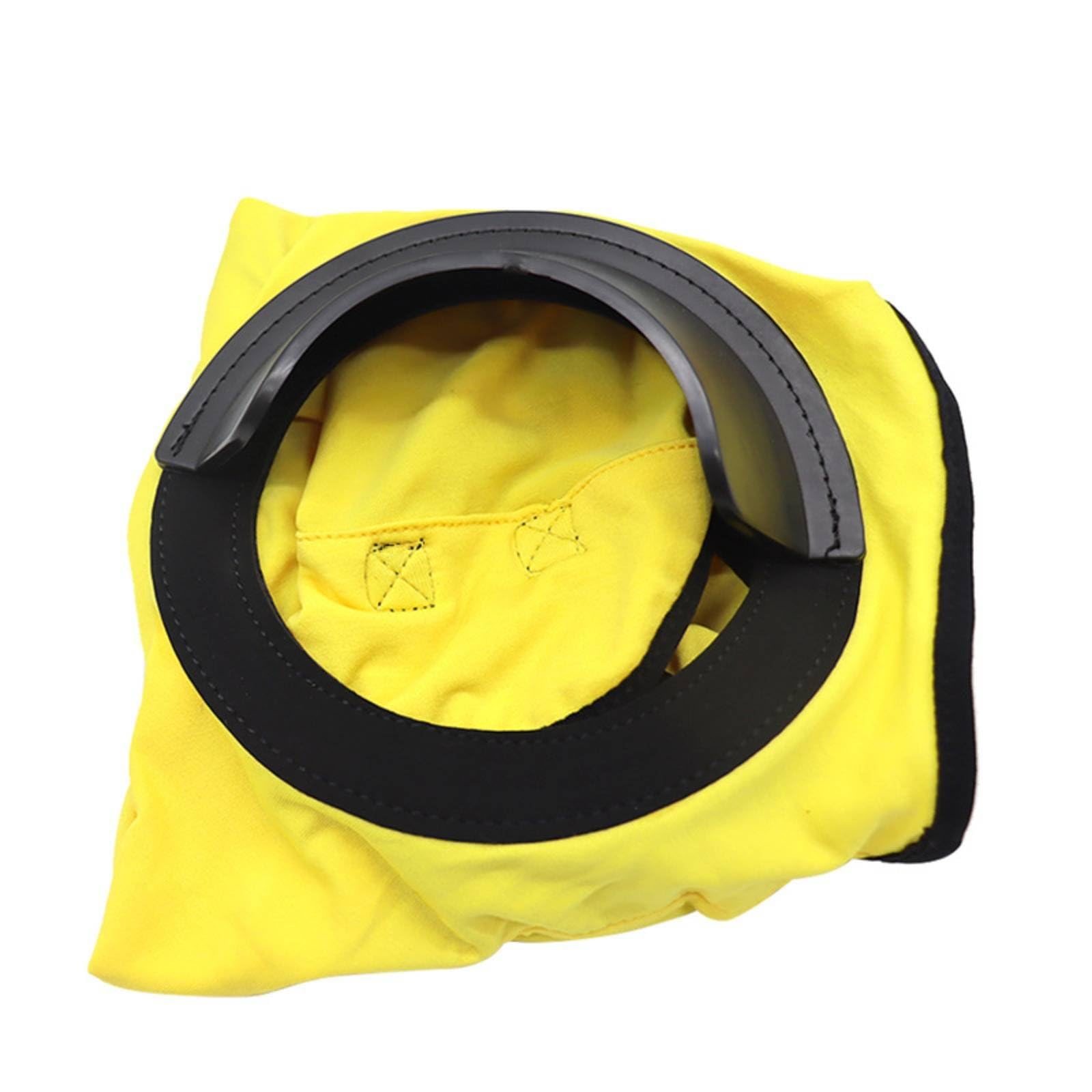 Milageto Protector Ocular para Caballo Máscara Capucha Cubierta Cabestro con Ajuste Ceñido y Material de Poliéster Elástico Aberturas Redondas para Ojos y