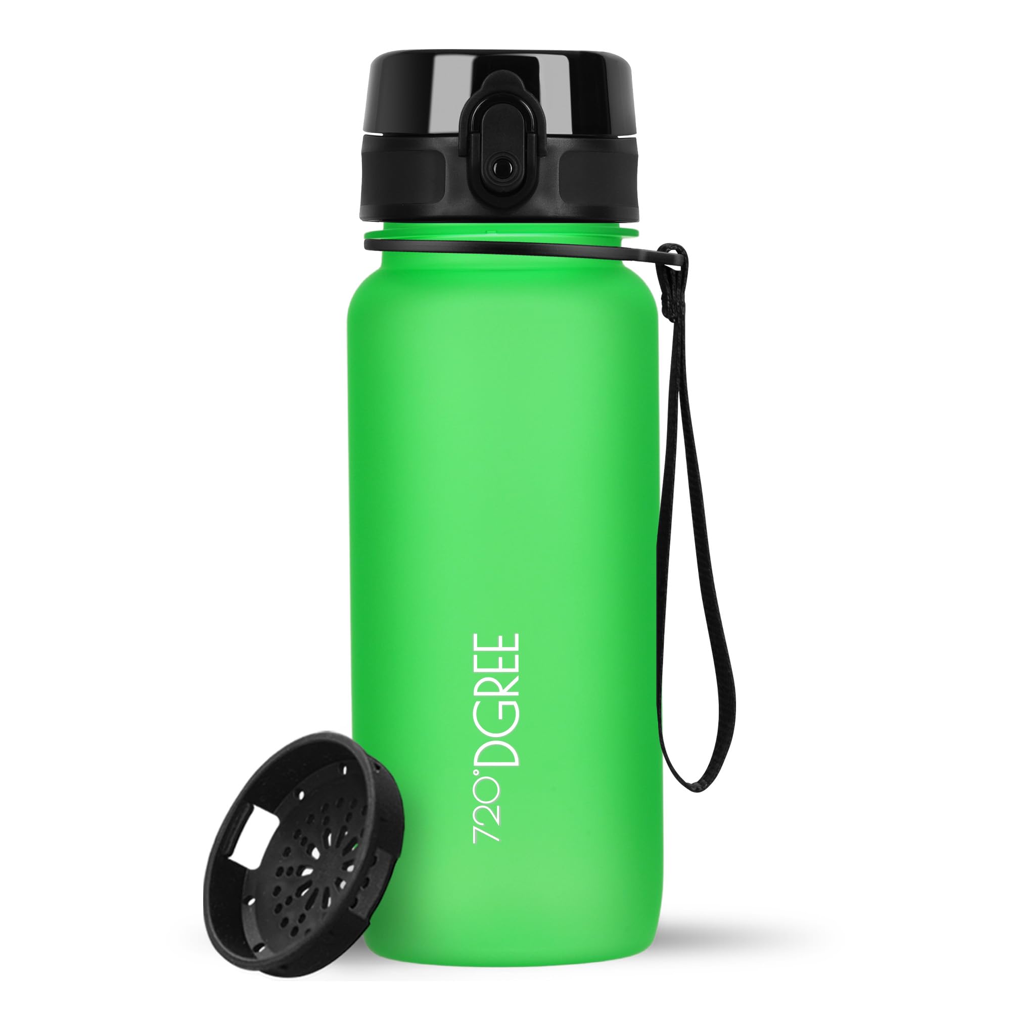 720°DGREE Botella Agua 1 Litro “uberBottle“ - Tamiz-Fruta, softTouch - Sin BPA, Prueba de Fugas, Reutilizable - Cantimplora, Water Bottle ideal para Deporte, Fitness, Gimnasio, Senderismo, Ciclismo — view 133