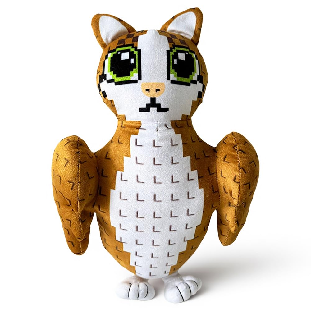 Dlishka Steal A Brainrot Plush,Cute Italian Toy Tralalero Shark Plush Funny Stuffed Animal Gifts For Fans,Perfect Soft Plushies Toy For Decoration And Collection (Brown Meowl) โ image 1