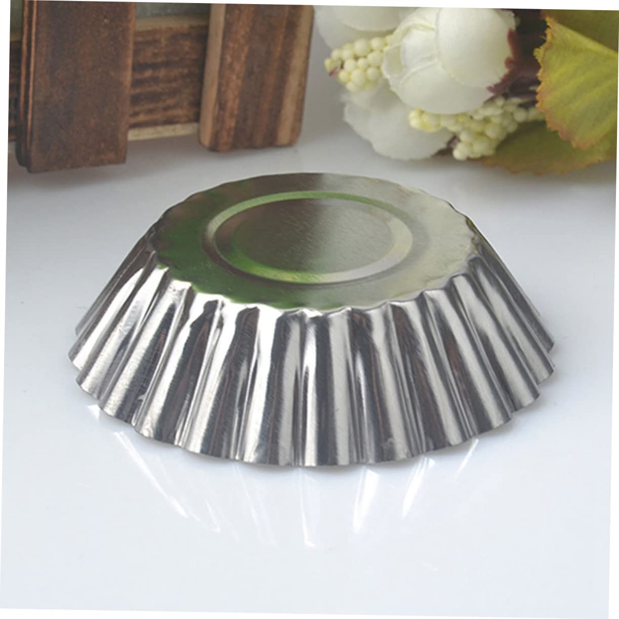 Cabilock 100 Piezas Molde De Pudín Moldes De Galletas Para Hornear Moldes Para Pasteles Hojalata Tazas Para Hornear Molde De Bandeja Moldes Para Mini Muffins Gelatina Tarta