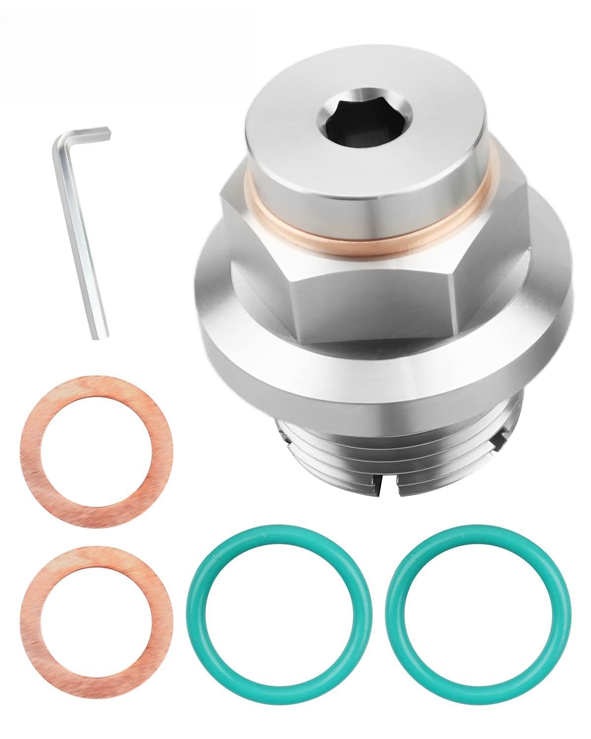 Amazon.com: M24.1x1.5-15 Magnetic Oversize Piggyback Oil Drain