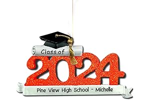 Graduation Personalized Christmas Ornaments 2024