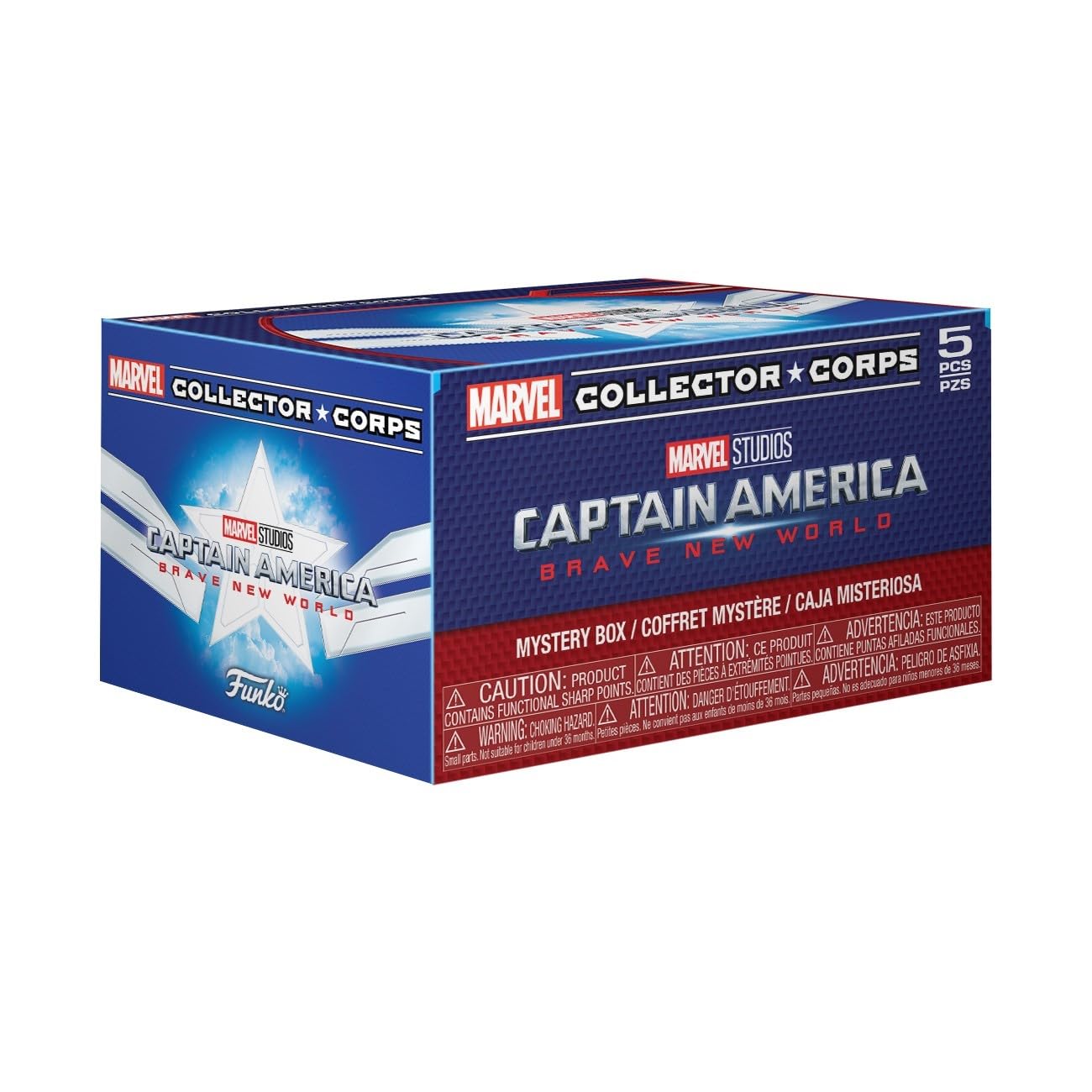 FunkoMarvel Collector Corp Subscription Box: Captain America: Brave New World - L