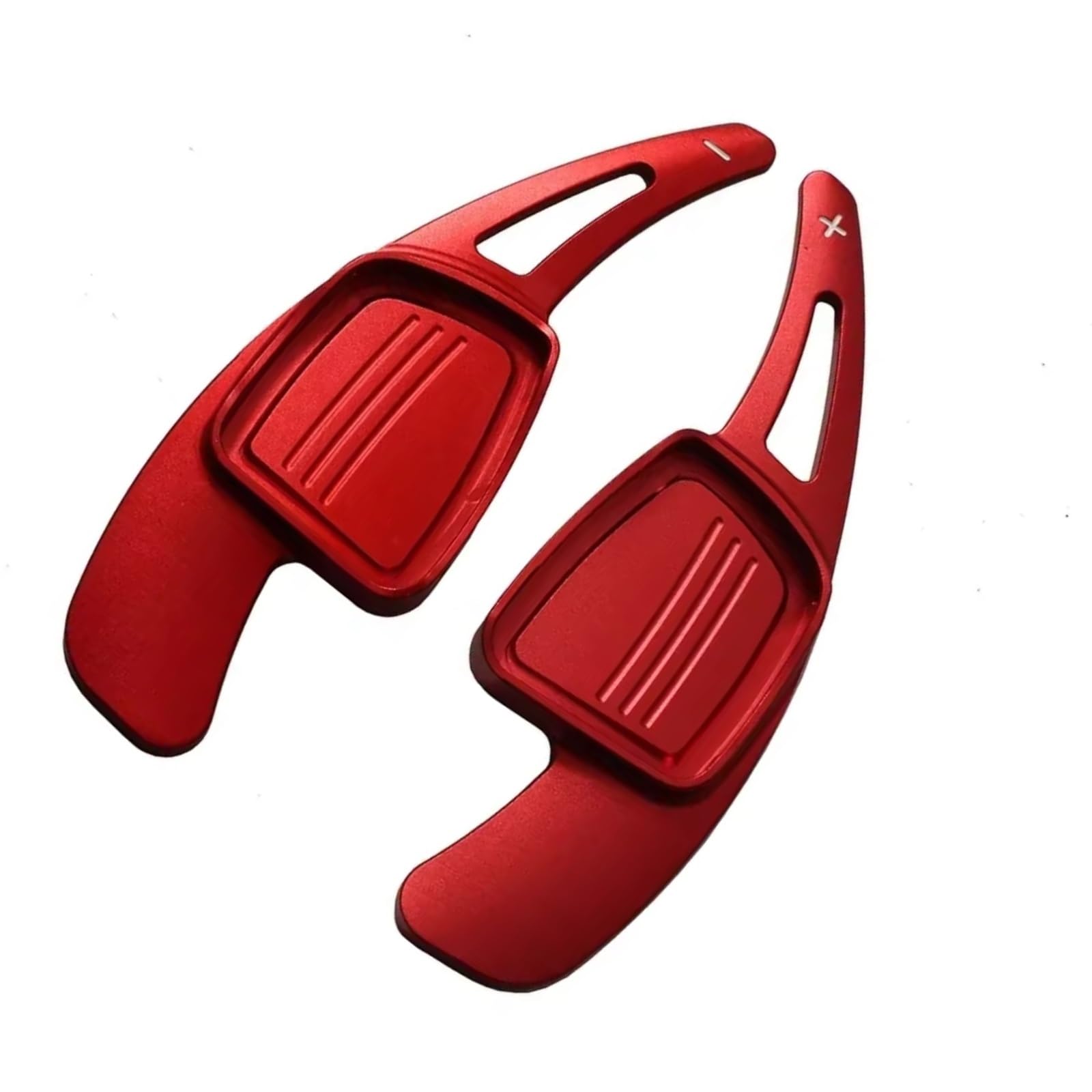 Xdetgok Red Paddle Shifters Compatible With A3 For S3 For Q5 Car Steering Wheel Paddle Shifter Paddle Extension For Fit Accessories(Red)
