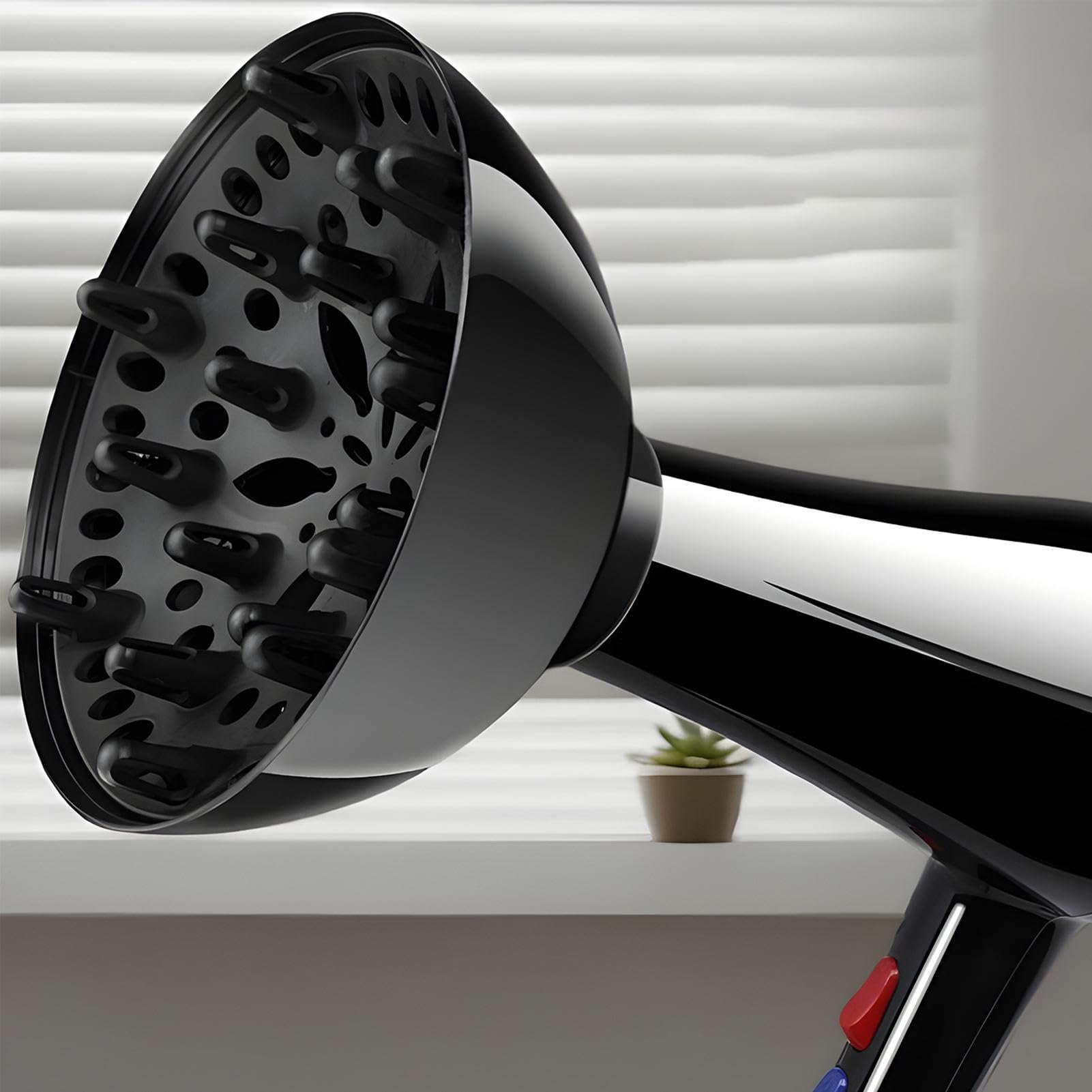Difusor para Secador De Pelo - Difusor De Secador De Pelo Universal - Difusors De Pelos Universal Ajustable, Difusors De Cabello Rizado, El Rango De Ajuste Es De 1,4 Pulgadas A 2,6 Pulgadas
