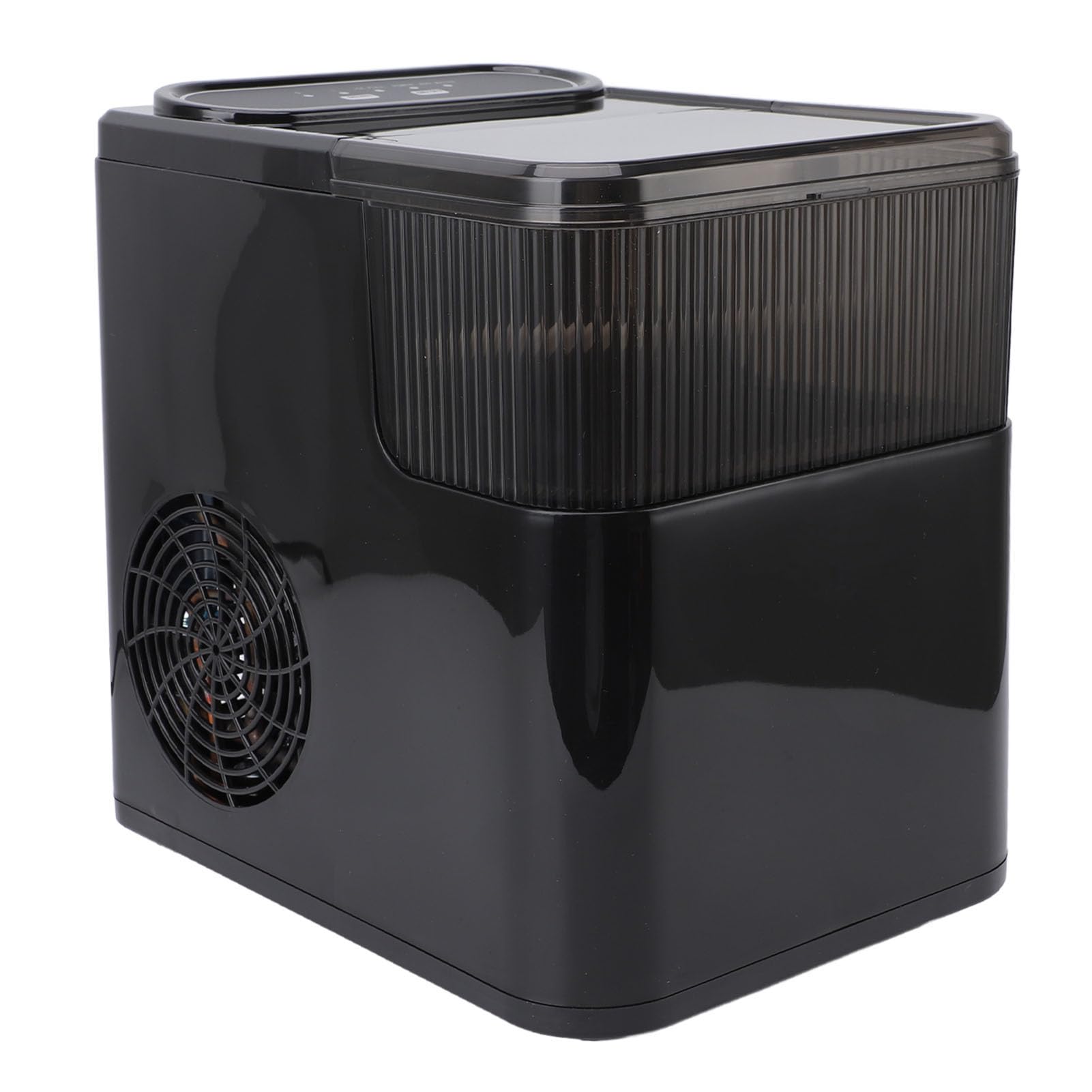 Sxhlseller Máquina para Fabricar Hielo Autolimpiante Rápida de 26 Libras/día |Encimera Compacta Automática para el Hogar, Bar, Restaurante, Cocina, Oficina, Fiesta