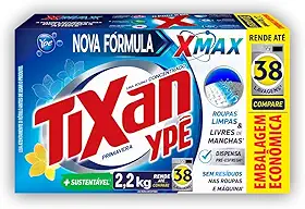 Tixan Ypê Lava Roupas em Pó Primavera 2,2Kg
