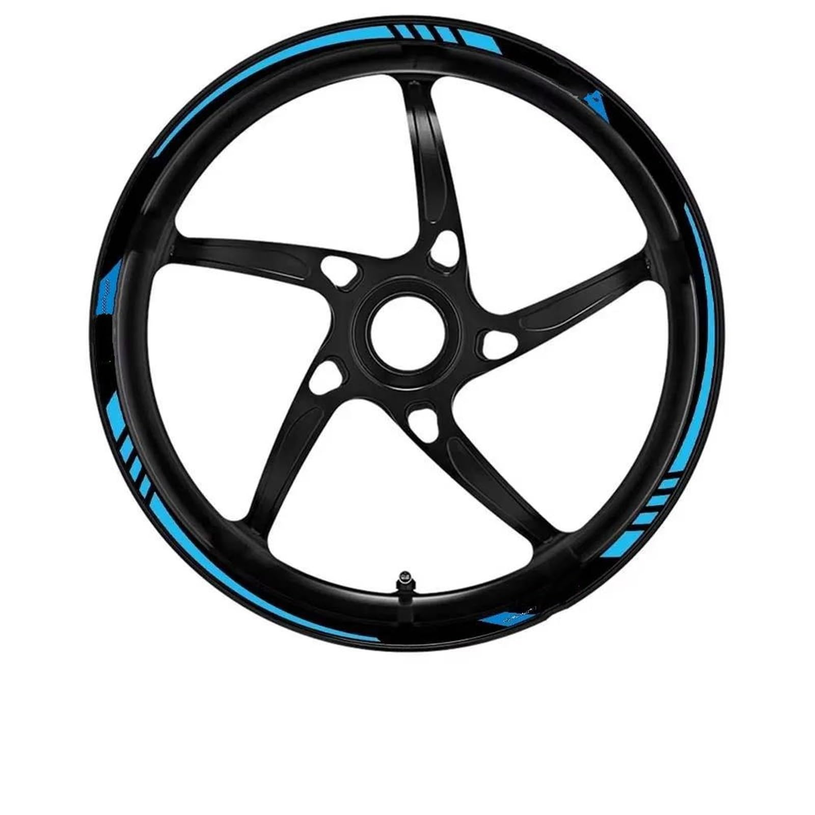 Motorcycle Wheel Decal Rim Sticker for RSV4 for Dorsoduro for Shiver 750 900 Rs125 for Tuono 660 RS660 GPR150(Color13)