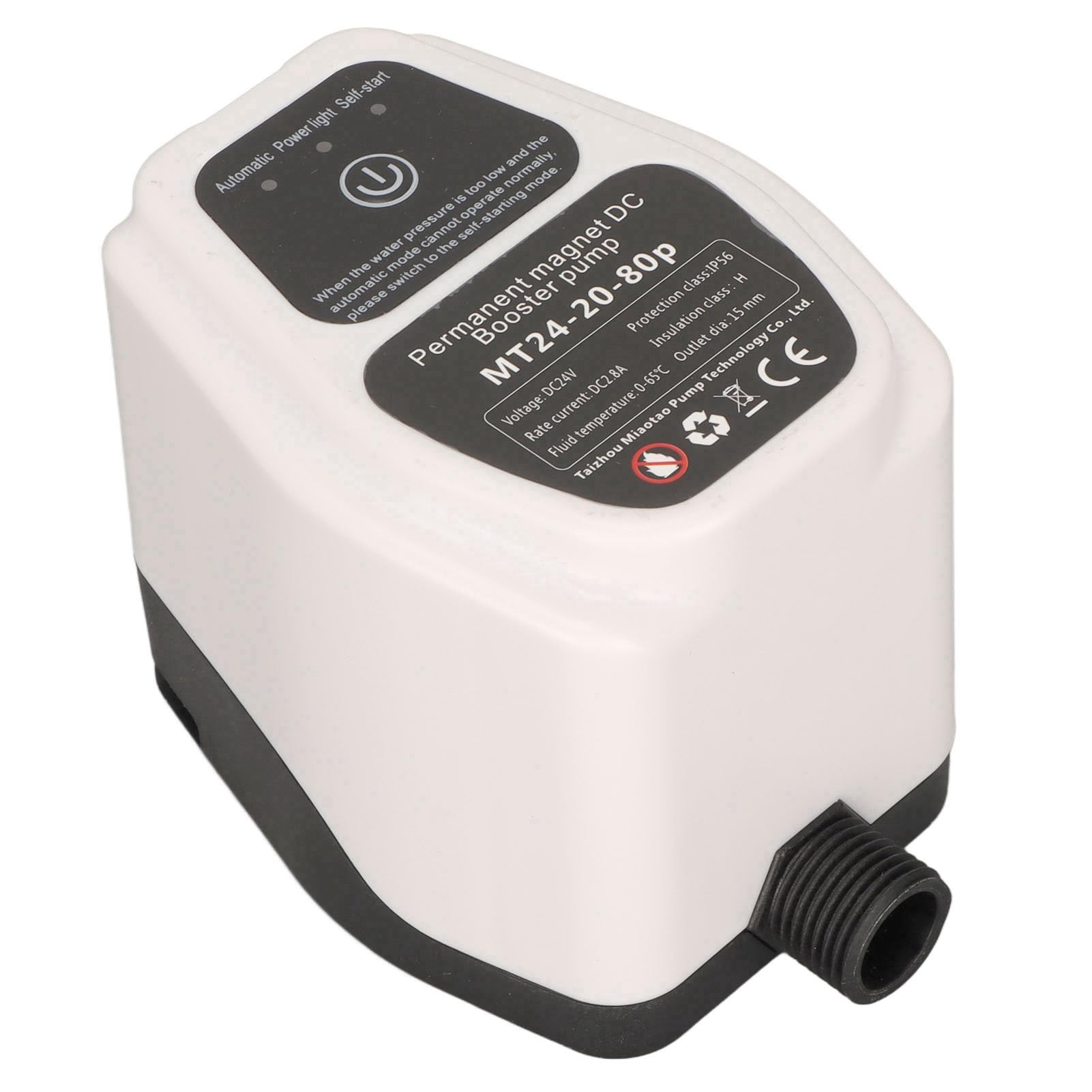 Garden Wąż Wąż ciśnieniowa pompa wzmacniacza, 100-240V US Plug Automatyczny wzmacniacz ciśnienia wody, pompa prysznicowa do podnoszenia i recyrkulacji, montowany na