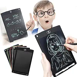 Tablet LCD Magica portátil infantil para escrever anotações Desenho de mensagens Escrita em cores 8.5 inch com caneta