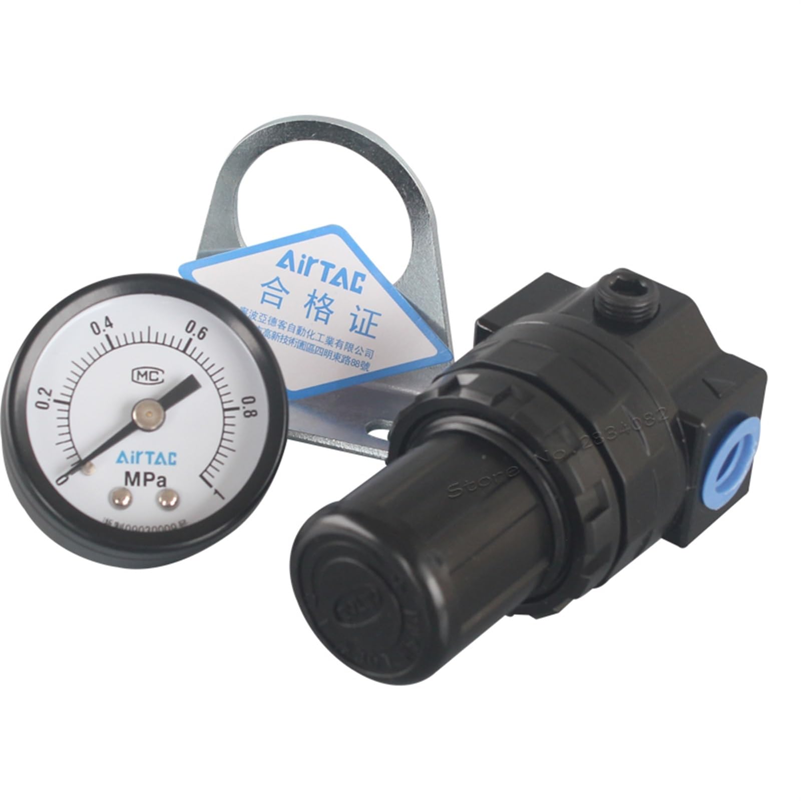 BIVOO 1/4 "unità pneumatica for Il Trattamento dell'Aria Valvola di riduzione della Pressione Regolatore dell'Aria Compressore SR200-08
