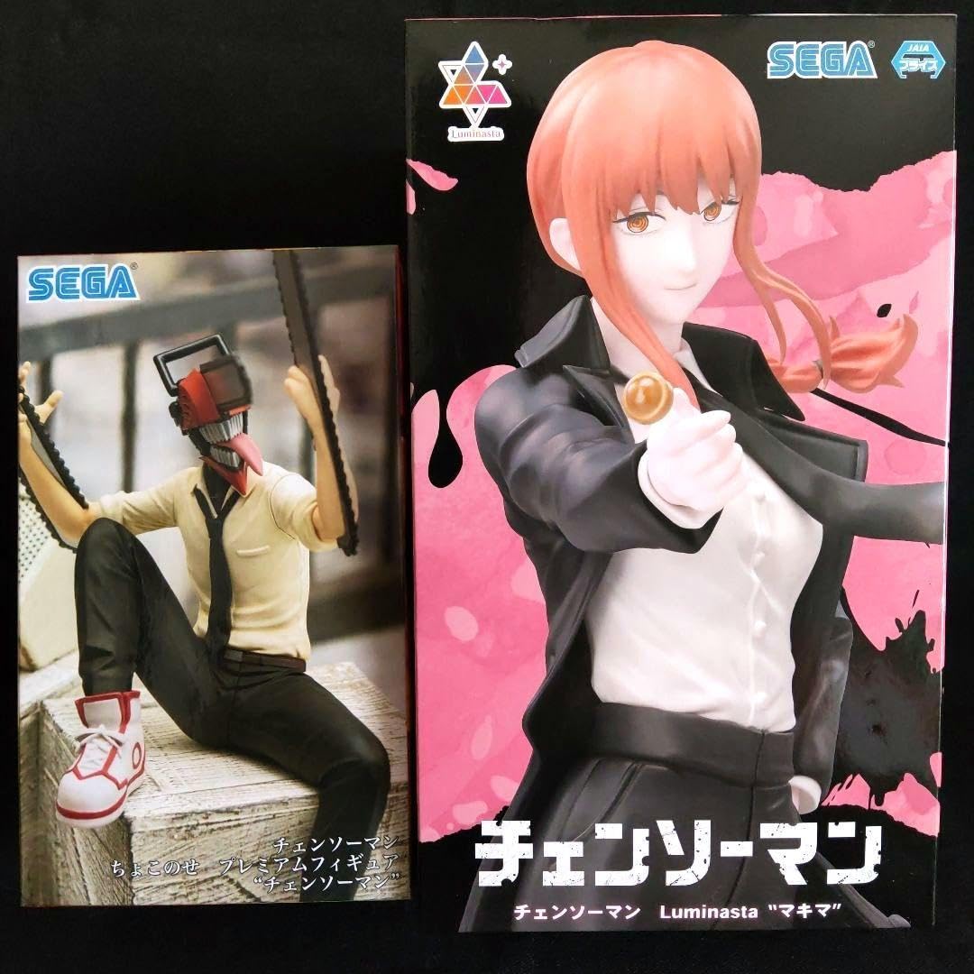 チェンソーマン ちょこのせ　プレミアムフィギュア マキマ パワー Amazon.co.jp: チェンソーマン ちょこのせプレミアムフィギュア