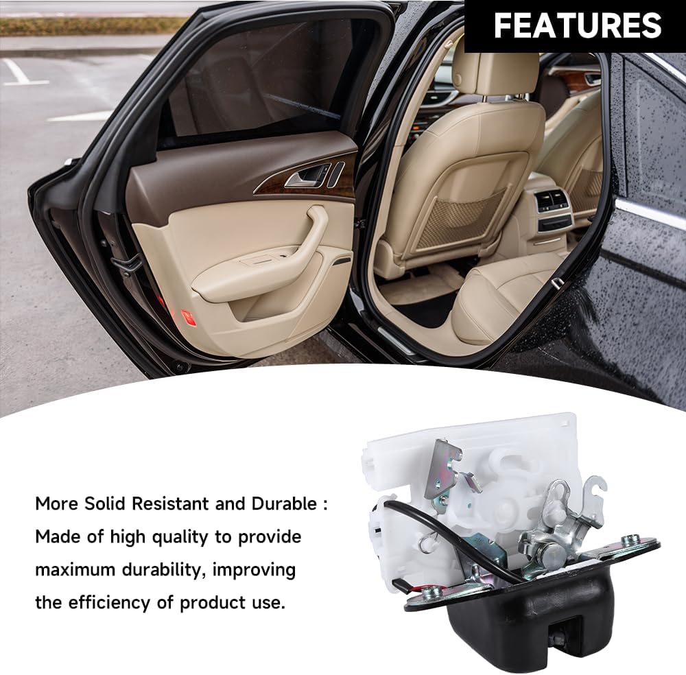 Rear Tailgate Latch Actuator Trunk Latch Lock Actuator - Compatible for Honda FIT Jazz GE6/GE8 2009-2014 for Honda FIT Jazz Hybrid GP1 2013-2014 - Replace Part 74801-TF0-003