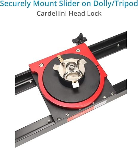 Miniatura 5 de Proaim Mitchell Flyking - Deslizador de precisión de 6 pies para configuraciones de cámara de hasta 154.3lbs154 libras. Panorámico sin rotación de