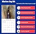 2024 Gag Gift Calendar, Nature Exposed Calendar, Nature Images, Hangable Monthly Wall Calendar, White Elephant Gift, Funny Prank Gift, Bachelor Party Gift, 12