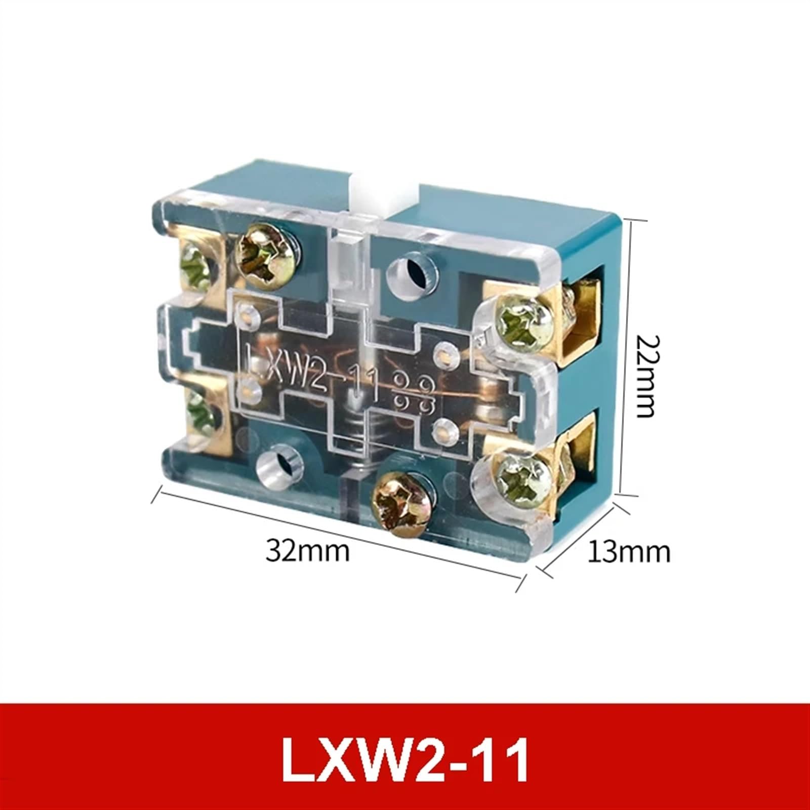 Final de Carrera Horizontal, Interruptor de límite Micro de Viaje(LXW2 11)
