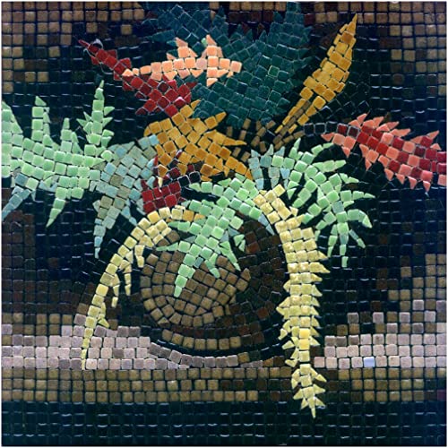 Kit de manualidades de mosaico ALEA, DIY 20x20 cm, Acuario
