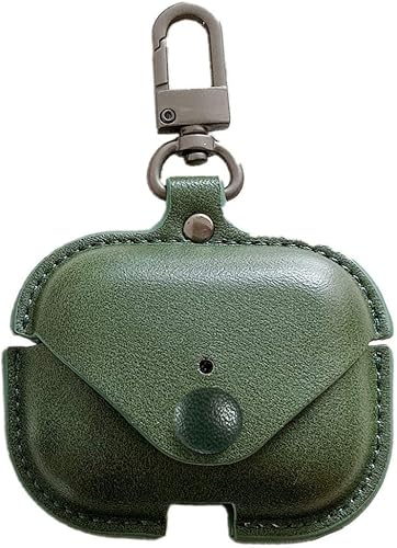 Miniatura 2 de VOMA - Funda de piel auténtica compatible con AirPods Pro de 3 generación (2025), funda protectora para Apple AirPods Pro 3, funda de carga