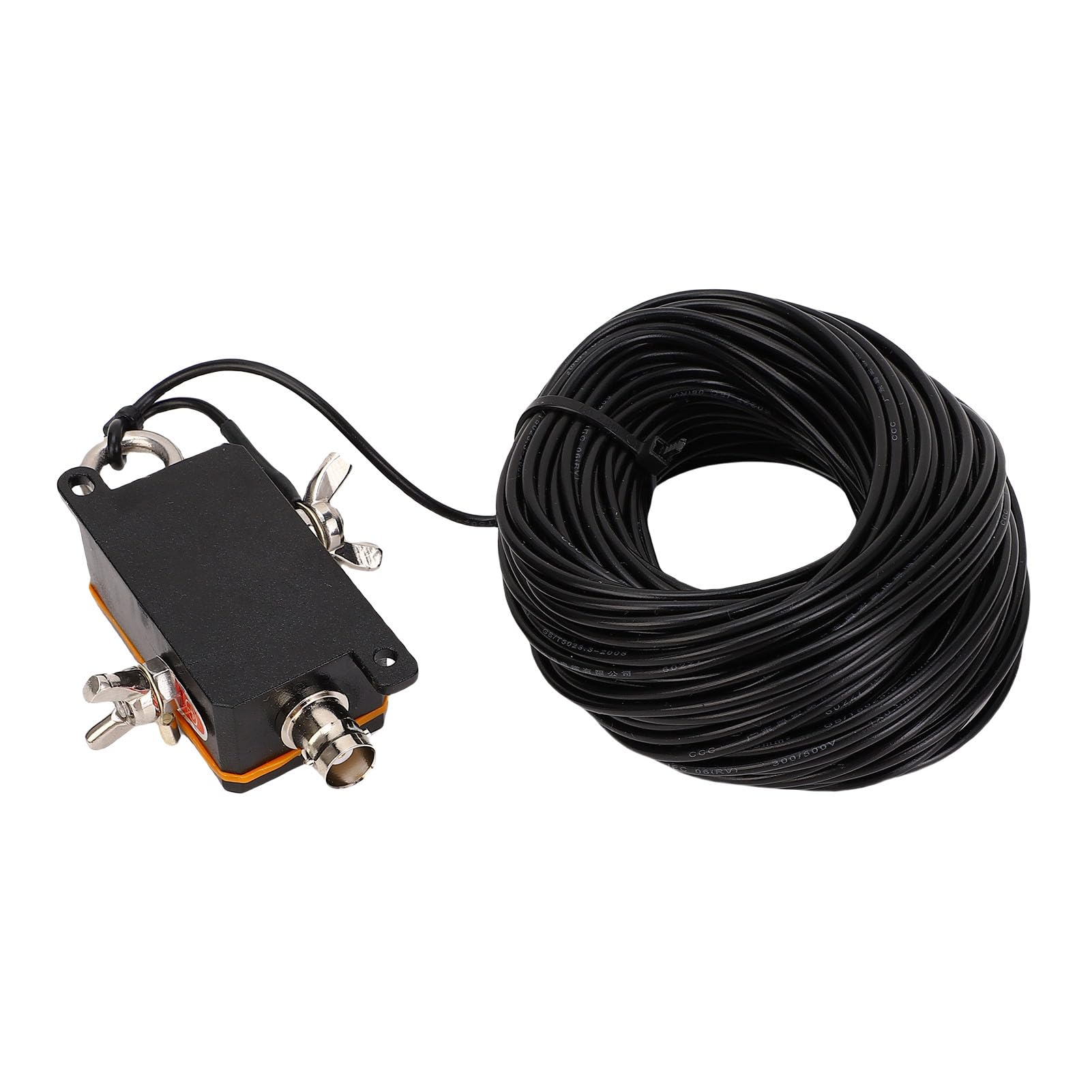 Yunseity EFHW Antena de Corta 1:49 Balun 3-30 MHz Antena de Radio Portátil HF con Alimentación Final con Bolsa de Almacenamiento, 40 M 20 M 15 10 Equipo de Radioaficionado Multibanda